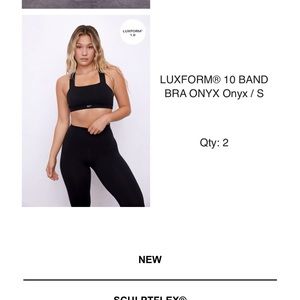 Set Active Band Bra Onyx